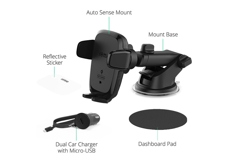 car mount iottie auto sense